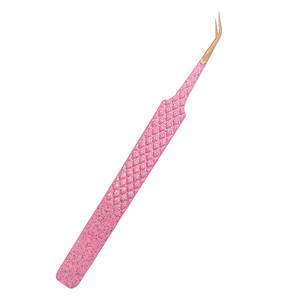 Hot Sale Baby Pink <b>Eyelash</b> Tweezers Set Fiber Tip Fine Grip with <b>Eyelash</b> Mirror Private Label Lash <b>Extension</b> <b>Kit</b> - Product Image 6