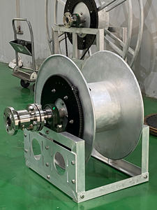 High Quality OEM ODM Durable TechnoJet 12V Aluminum Hose Reel 800-1000 GPM Multi-Wrap <b>Petrol</b> <b>Service</b> <b>Equipment</b> 1nozzle 0.5% - Product Image 2