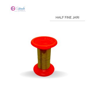 Hilo bordado indio Zari Jari Kasab LC 1260 hilo de poliéster metálico con marca registrada Lurex para tejer y tejer a mano - Product Image 1