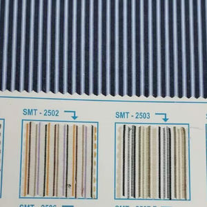 Tela de uniforme médico de buena calidad | Material de vestido de rayas de poliéster de algodón | Textil uniforme de hospital para exportación mundial - Product Image 3