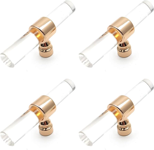 Bouton de porte en acrylique de qualité supérieure armoire meubles matériel tiroir boutons de porte en acrylique design antique - Product Image 2