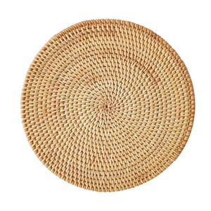 Sets de table en rotin tissés à la main les plus vendus Top Shopping Tapis et coussinets de table résistants à la chaleur pour la décoration Choix d'achat - Product Image 1