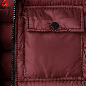 Servicios OEM, Chaleco Acolchado Ligero con Logotipo Personalizado para Mujer, Chaleco Acolchado sin Mangas para Exteriores con Capucha - Product Image 5