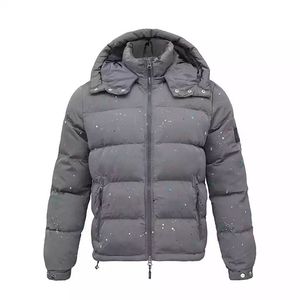Chaqueta acolchada cálida de abrigo personalizada OEM al por mayor, chaqueta acolchada de diseño personalizado para hombre, chaqueta acolchada de invierno acolchada con capucha - Product Image 3