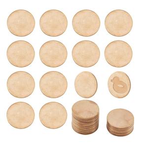 Disques de marquage en laiton, cercles de 25 mm, plaques métalliques dorées, pièces vierges solides, disques de marquage pour bijoux, ébauches rondes - Product Image 1