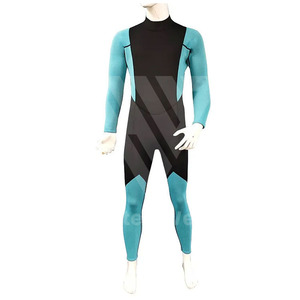 New Arrival <b>Long</b> <b>Sleeve</b> Print Front Swim Suit Quick Dry Waterproof Tight Fit Swimming Beachwear Jumpsuit Adults Unisex - Product Image 6