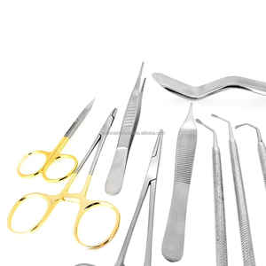 ชุดเครื่องมือทันตกรรมสัตวแพทย์สำหรับผ่าตัดขนาดเล็ก16ชิ้นได้รับการรับรองจาก CE ใช้ซ้ำได้พร้อมฉลากส่วนตัว - Product Image 3