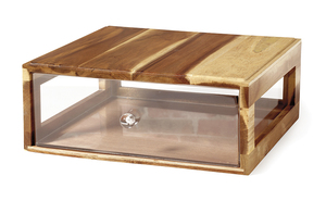 Eco Friendly Metal Bread Box With Cover Food <b>Safe</b> <b>Antique</b> Finishing Bread Bin High Quality Kitchen Counter Top Metal Bread Box - Product Image 6