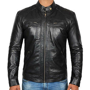 Top Selling Motorcycle Leather Jacket Custom Wholesale <b>Motorbike</b> Abrasion Resistant Genuine Leather Riding Racing Wear Jacket - Product Image 1