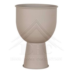 Vase en métal marron nordique élégant à col haut, pichet décoratif pour la maison, décoration de mariage, vase moderne minimaliste de luxe - Product Image 6