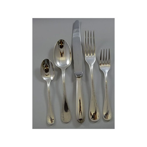 Thiết kế hiện đại <span class=keywords><strong>2025</strong></span> Flatware Set mạ bạc đồ dùng nhà bếp chất lượng tốt kim loại thiết lập dao kéo cho phòng ăn Bộ đồ ăn - Product Image 6
