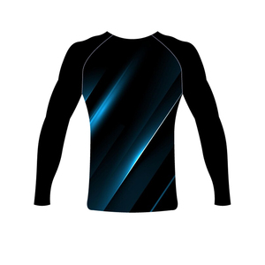 <b>Men's</b> Custom Size Rush <b>Guard</b> Compression Fitness <b>Rash</b> <b>Guard</b> Long Sleeve OEM Martial Arts Wear Comfortable and Convenient - Product Image 2