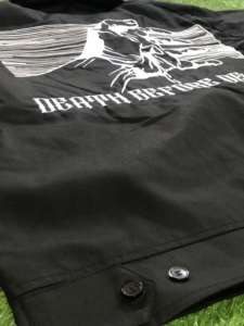 Chaqueta de trabajo de sarga de diseño y logotipo propio personalizado de alta calidad para hombre 2024 - Product Image 6