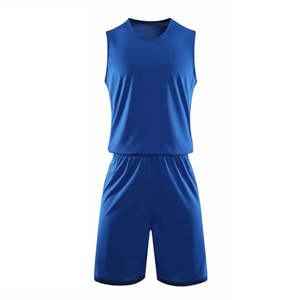 Ensemble de maillot et short de basket-ball, séchage rapide, respirant, polyester, personnalisable, OEM/ODM disponible - Product Image 1