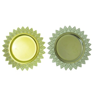 Juego de Dos Platos para Servir Comida, Platos Hechos a Mano, Platos Decorativos Tallados a Mano, Platos para Servir Comida en la Cocina - Product Image 3