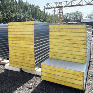 Pannelli Sandwich Ignifughi in Lana di Roccia GUANGQIA per Tetti e Pareti per <span class=keywords><strong>Materiali</strong></span> di Rivestimento per Edifici Prefabbricati - Product Image 4