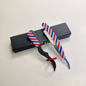 Rasoir de sécurité professionnel pour homme à lame unique en acier inoxydable, design multicolore, personnalisable, marque privée - Product Image 4