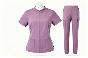 Uniformes d'allaitement féminins de qualité parfaite ensembles uniformes hospitaliers de gommage médical pour les infirmières et les médecins disponibles dans des conceptions fraîches - Product Image 3