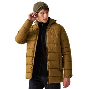 Chaqueta Acolchada Impermeable y Cortavientos Unisex Personalizada con Capucha, Diseño de Burbujas, Estilo Urbano, para Invierno, Senderismo, Esquí, Chaquetas para Hombre - Product Image 1