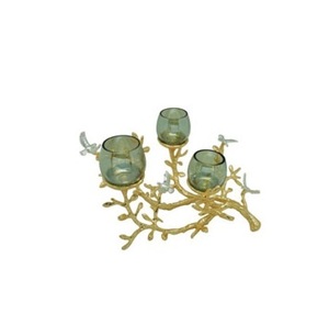 Soporte de vela de metal más vendido con diseño de velas de tendencia decoración del hogar para centros de mesa de sala de estar y uso de bares - Product Image 2
