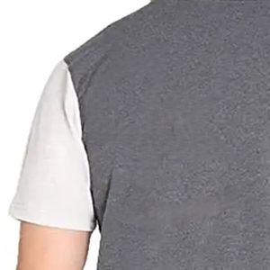 Conjuntos de pantalones cortos de verano para hombre transpirables informales de algodón, camiseta de manga corta de punto personalizada y traje de pantalones cortos - Product Image 3