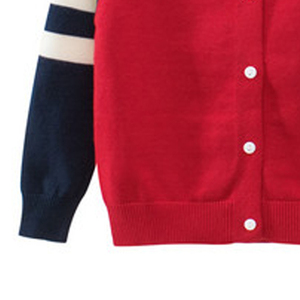 Wholesale <b>Men's</b> <b>Cardigan</b> Standard Thickness Button Up/Down V-Neck <b>Long</b> Sleeve Knit Winter Anti-Pilling Campus Style Sweater - Product Image 2