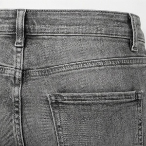 Jeans skinny à taille haute et boutons, style tendance, pour femmes, pantalon respirant, OEM personnalisé, pantalon tendance de qualité supérieure pour femmes - Product Image 5