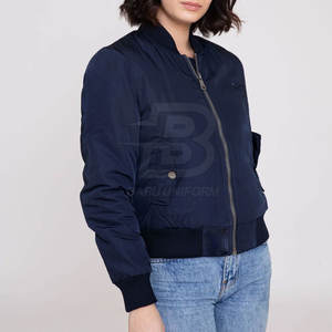 Chaquetas de bombardero hechas a medida Chaquetas de bombardero al mejor precio Chaquetas de invierno de bombardero de poliéster de nylon para la venta en línea - Product Image 2