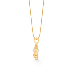 Collier avec pendentif en perle de la collection Salty Spark Ocean - Product Image 4