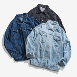 Chaqueta Vaquera Moderna y Elegante para Hombre, Nuevo Diseño, Prenda Exterior de Mezclilla Personalizada y a la Moda con Técnicas Bordadas - Product Image 1