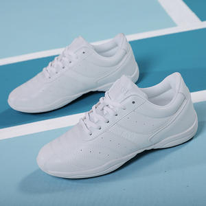 Zapatillas Deportivas Blancas para Mujer, Transpirables, con Suela Plana de PU, para Baile, Atletismo, Tenis y Jazz - Product Image 1