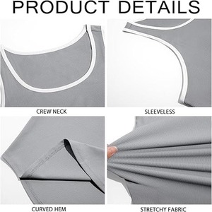 Breathable Men Mesh Loose Sleeveless Tank <b>Top</b> Gym Fitness Workout tank <b>Tops</b> for Men - Product Image 6