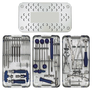 Ensemble d'instruments chirurgicaux orthopédiques manuels en titane pour système de fixation thoracolombaire postérieur - Product Image 2