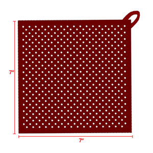 Manchon de four en coton imprimé avec poche, résistant à la chaleur, taille personnalisée au prix d'usine - Product Image 3