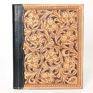 Handmade Genuine <b>Leather</b> Autumn Bohemian Style Eco-Friendly <b>Folder</b> Binding A4 Customized Color <b>Document</b> Portfolio - Product Image 1