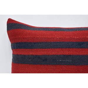 Red British Flag Kilim Patchwork <b>Pillow</b> 16x24 Inch Vintage Floral Printed Wool Decorative Accent <b>Pillow</b> for Bedding Floors Silk - Product Image 2