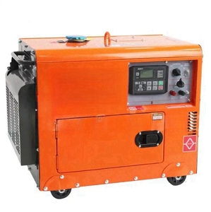 Generador Diésel Super Silencioso de 5kW, 8kW, 10kW, Refrigerado por Aire, con Carcasa Insonorizada Portátil para Energía de Respaldo - Product Image 2