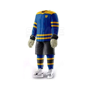 Uniforme de hockey sur glace en polyester léger et écologique, respirant et confortable, options personnalisables, service OEM de haute qualité pour - Product Image 5