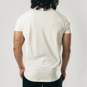 Haute qualité col rond bas prix hommes coton T-Shirt régulier manches unies hommes manches T-Shirt décontracté hommes maigre séchage rapide chemises - Product Image 3