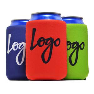 Refroidisseurs de canettes pliables Koozies pour des boissons parfaitement réfrigérées - Product Image 1