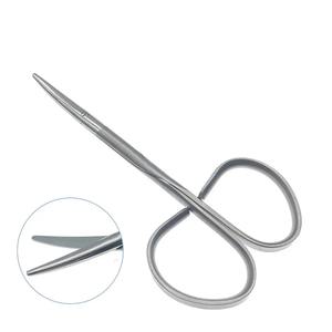 Tijeras de Tenotomía Stevens con Mango de Cinta, 11 cm, Rectas, de Alta Calidad, para Microcirugía Ocular, Instrumentos de Oftalmología - Product Image 4