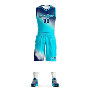 ชุดบาสเก็ตบอลคุณภาพสูงแบบขายส่ง พร้อมโลโก้สั่งทำ ดีไซน์ใหม่ พิมพ์ลายตามสั่ง ระบายอากาศได้ดี ไซส์ใหญ่ ราคาล่าสุด - Product Image 2