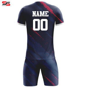 Uniforme de fútbol barato de alta calidad profesional para hombre, Fútbol transpirable de secado rápido, diseño de ropa de camiseta de fútbol personalizado - Product Image 2