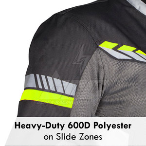 Ropa deportiva de manga larga Chaqueta textil para motocicleta Chaqueta transpirable para hombre Chaquetas textiles para motocicleta - Product Image 4