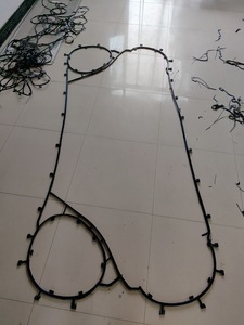 Nbr FKM EPDM Silicone trao đổi nhiệt niêm phong Gasket Đen AFA Lava danfos thương hiệu vật liệu cao cấp OEM tùy biến tuyệt vời - Product Image 5