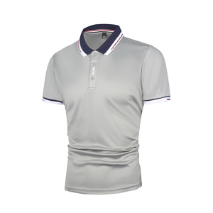 Nouveau Offre Spéciale dernière mode coton hommes Golf Polo chemise Polo vierge haute qualité Polyester hommes quantité personnalisé col roulé OEM Anti - Product Image 4