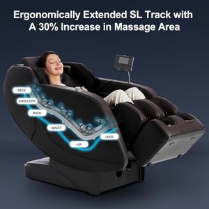 Sillón de Masaje Tipo SL Track para Hogar y Comercial, Cápsula Espacial Zero G, Masaje Eléctrico de Cuerpo Completo, Disfruta de un Masaje Confortable - Product Image 5