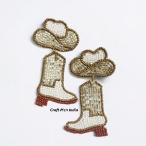 New Geometric Cute Christian Imitation Pearl <b>Stud</b> <b>Earrings</b> Women's Gift - Product Image 4