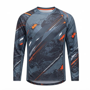 Custom Lightweight <b>MTB</b> Jersey Mountain Bike Cycling <b>Shirt</b> Breathable Quick Dry Eco-Friendly Trail Riding Sportswear Long Sleeve - Product Image 1
