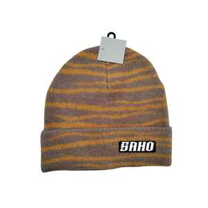 Bonnet GAA doublé polaire avec motif esprit d'équipe brodé et pompon décoratif OEM quantité minimale de commande - Product Image 5